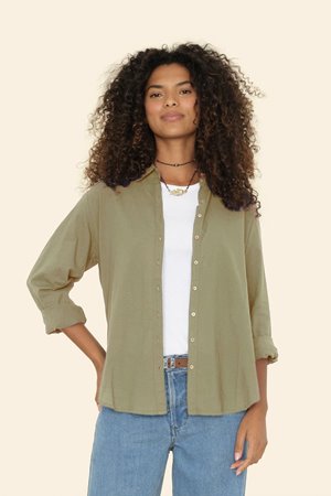 Xirena  beau shirt dark seagrass Xirena  beau shirt dark seagrass