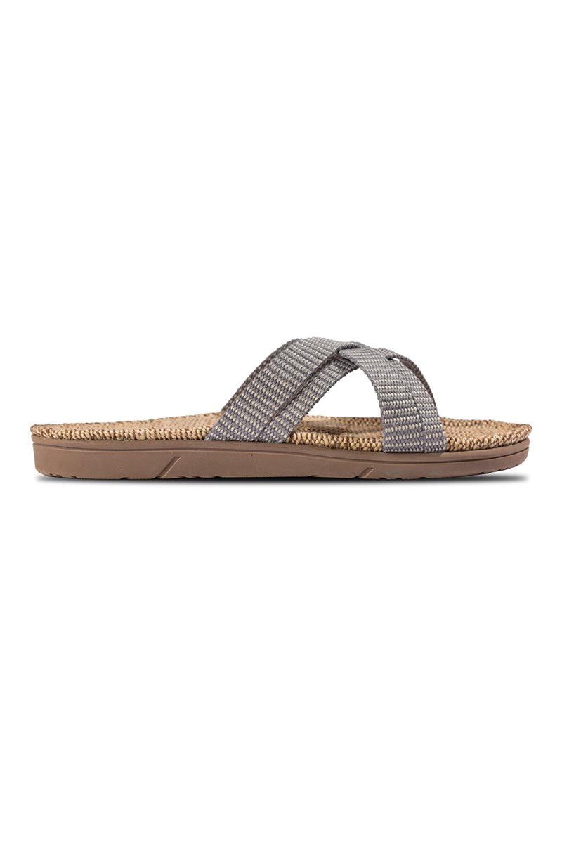 Shangies sandal no.1 - grey stripes