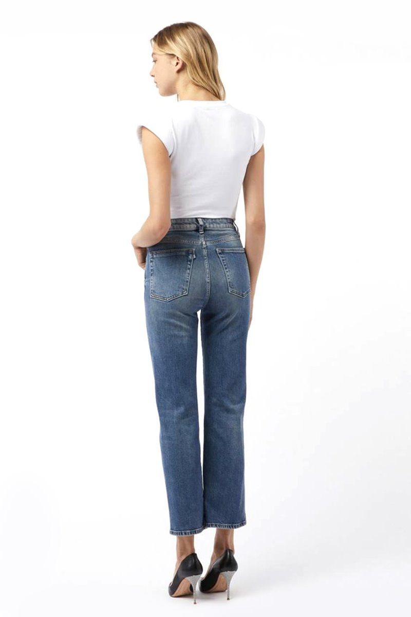 3 x 1 emma sneaker jean - denmark wash back 3 x 1 emma sneaker jean - denmark wash back