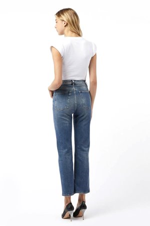 3 x 1 emma sneaker jean - denmark wash back 3 x 1 emma sneaker jean - denmark wash back