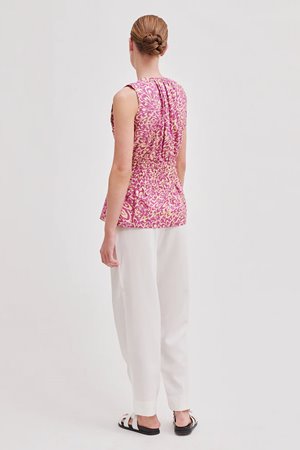 Second Female disa track trousers - bright white side