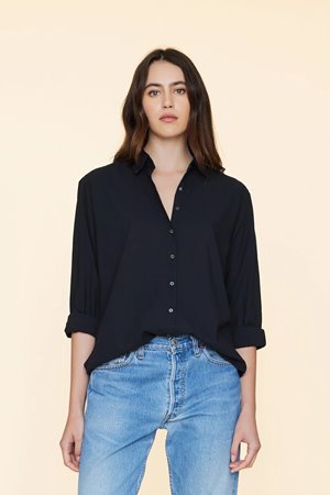 Xirena  beau shirt -  black Xirena  beau shirt -  black