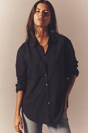 Xirena  beau shirt -  black back Xirena  beau shirt -  black back