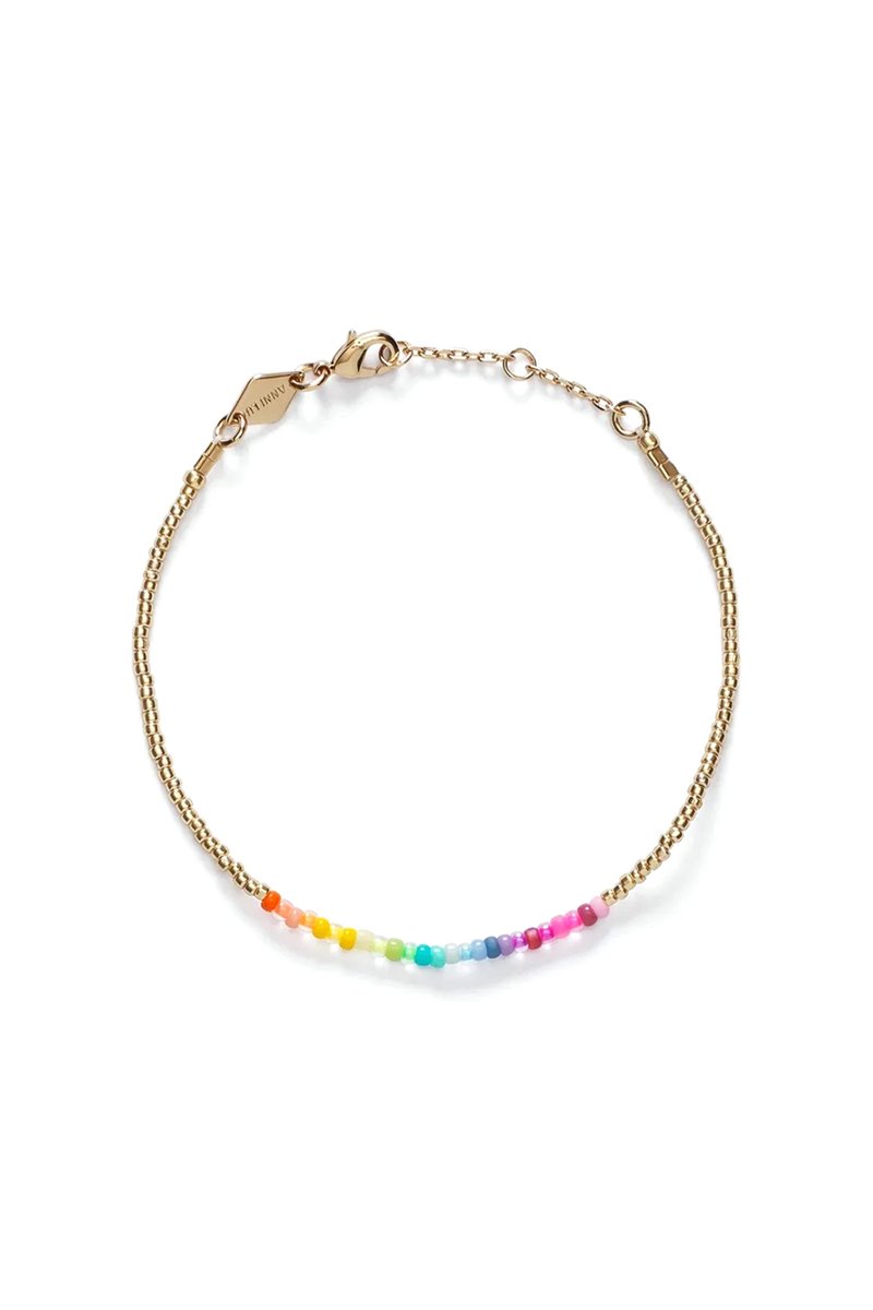 Anni Lu golden rainbow bracelet 