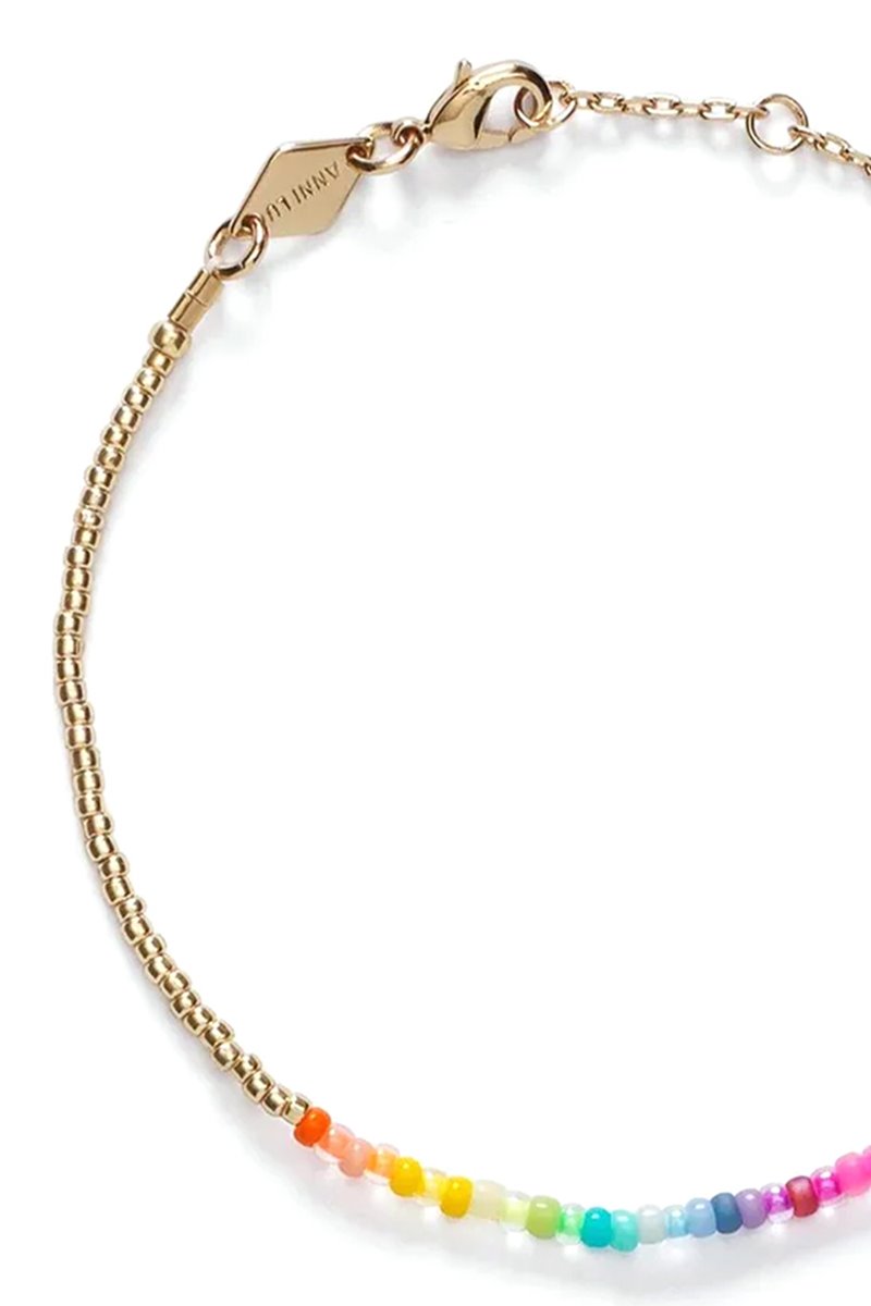 Anni Lu golden rainbow bracelet  back