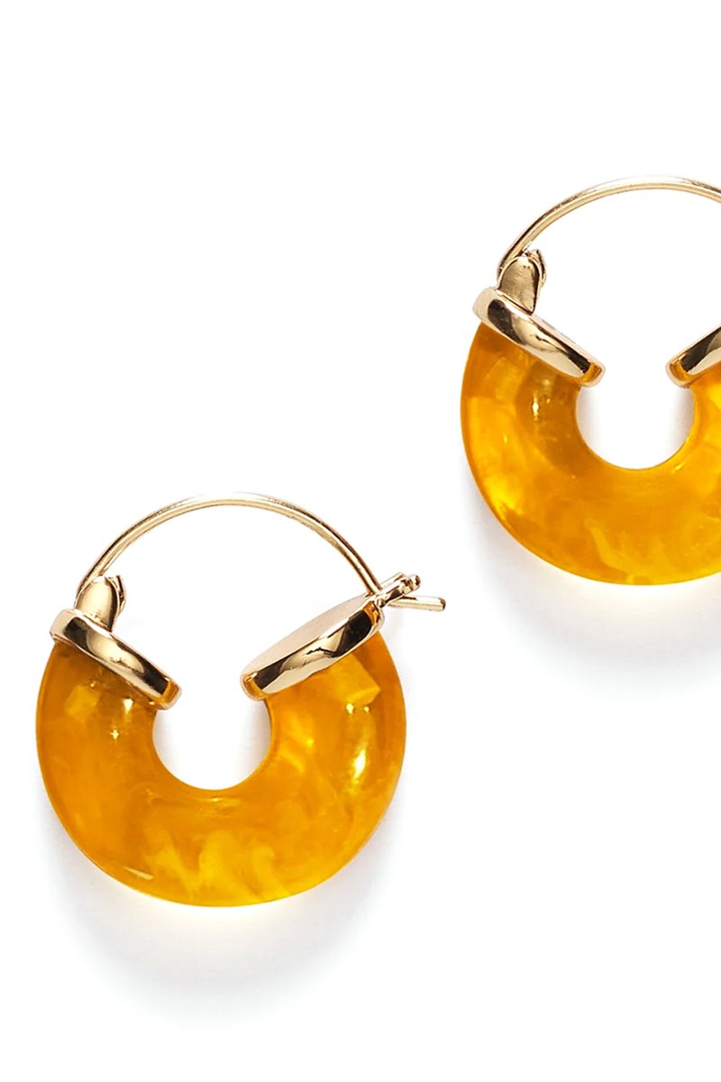 Anni Lu petit swell hoop  - amber back Anni Lu petit swell hoop  - amber back