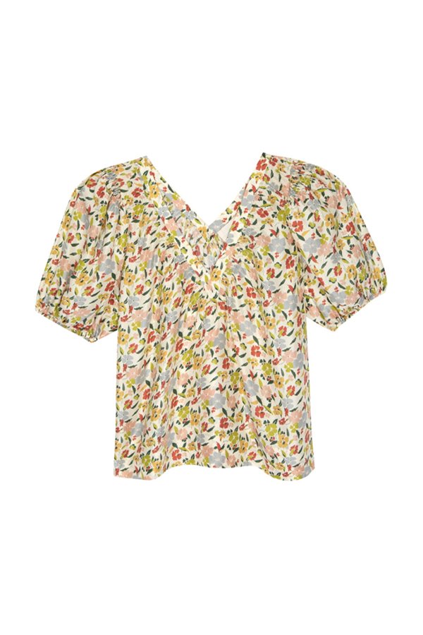 The Great the bungalow top - floating petals floral