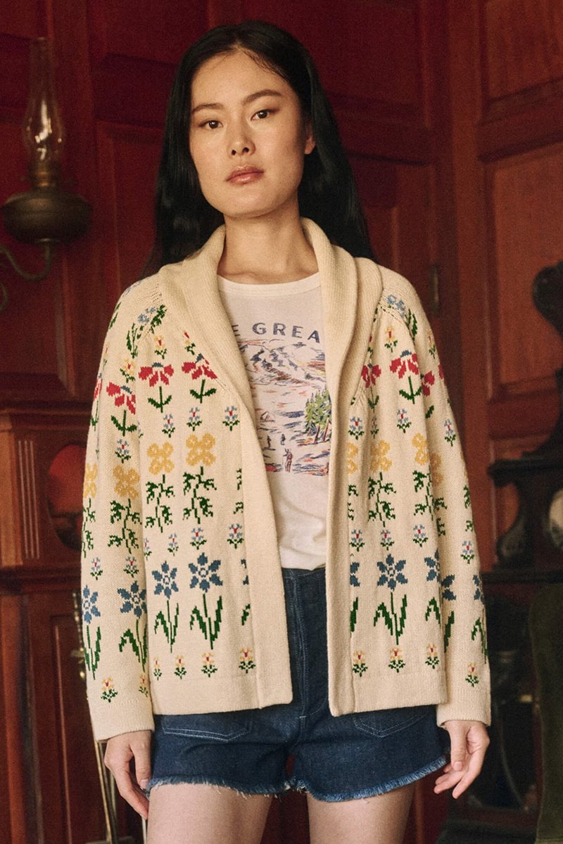 The Great the garden lodge cardigan