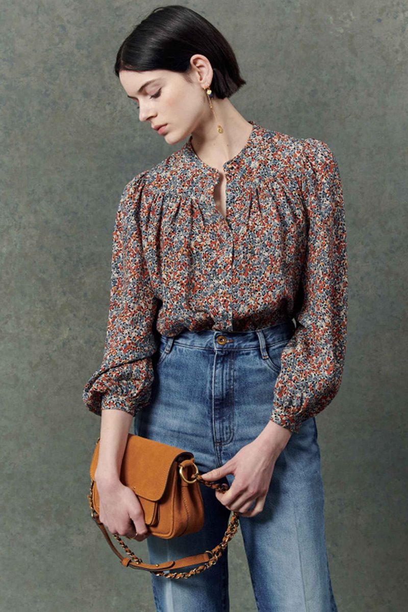 Sessun leonce top - cassat denim