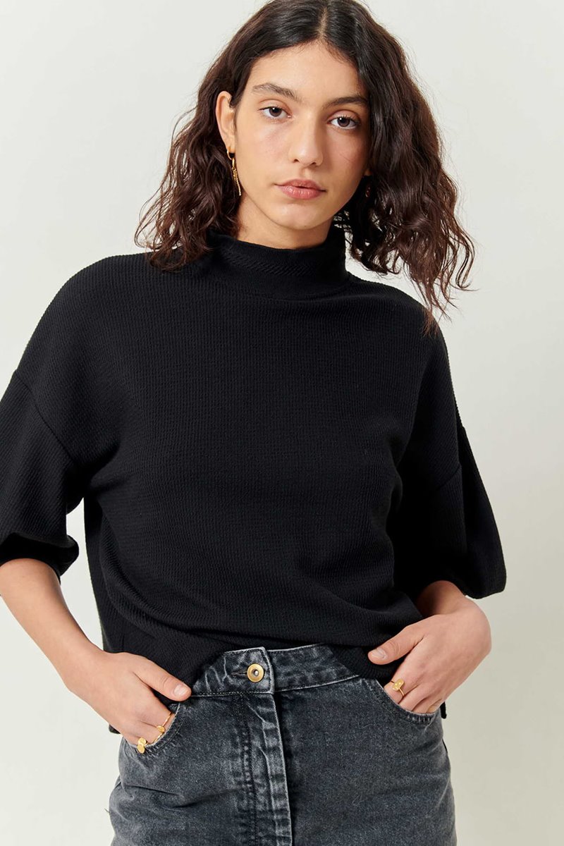 Sessun tamarillo sweat tee - phantom