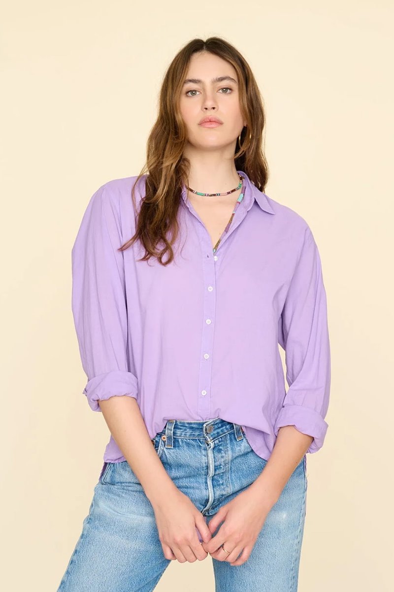 Xirena  beau shirt light wisteria 