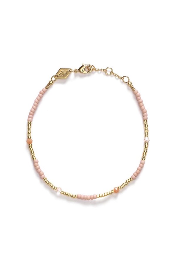Anni Lu Clemence Bracelet Pink Sand 