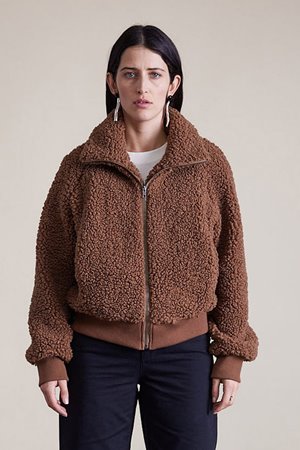 Apiece Apart amager bomber jacket woodsmoke  Apiece Apart amager bomber jacket woodsmoke