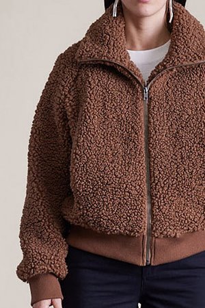 Apiece Apart amager bomber jacket woodsmoke  back Apiece Apart amager bomber jacket woodsmoke  back