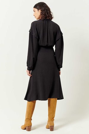 Sessun lina dress - phantom  back Sessun lina dress - phantom  back