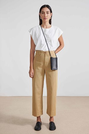 Apiece Apart chino merida  pant - camel detail