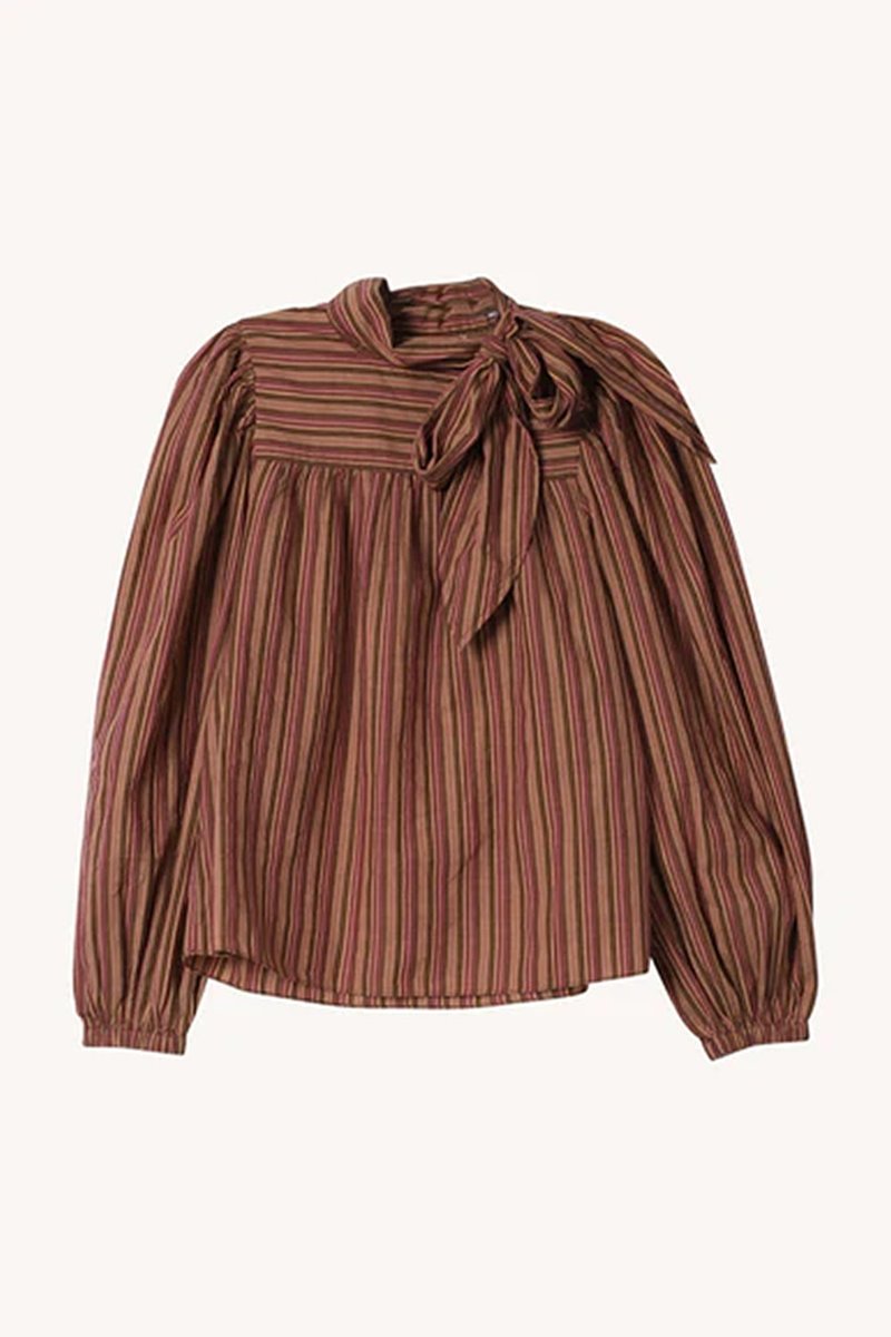 Ulla Johnson opal blouse - mulberry