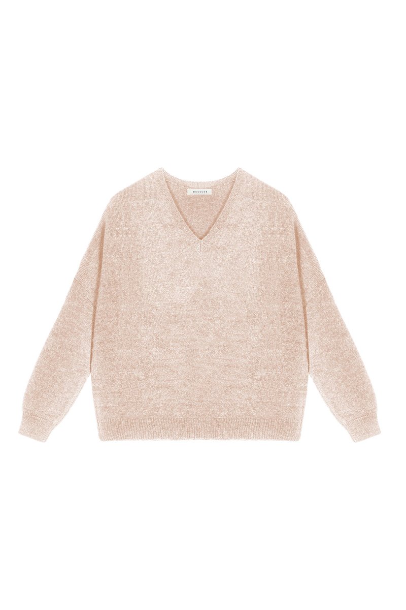 Masscob troncoso sweater iced rose 