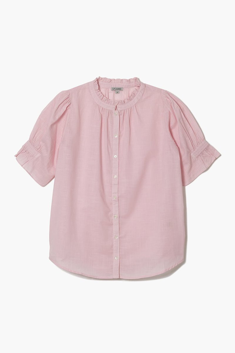 Kj's Laundry mabel blouse soft pink 