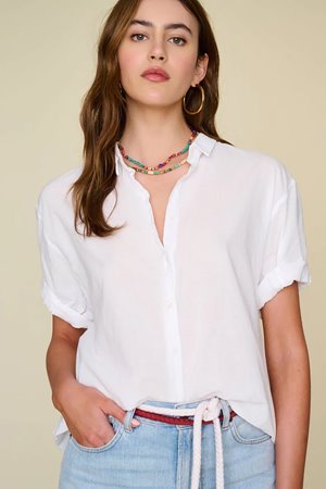 Xirena  channing shirt - white back