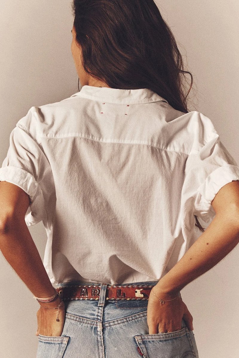 Xirena  channing shirt - white model
