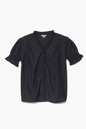 Kj's Laundry rosa blouse - black side