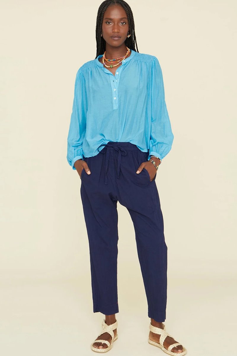 Xirena  draper pant - deep blue