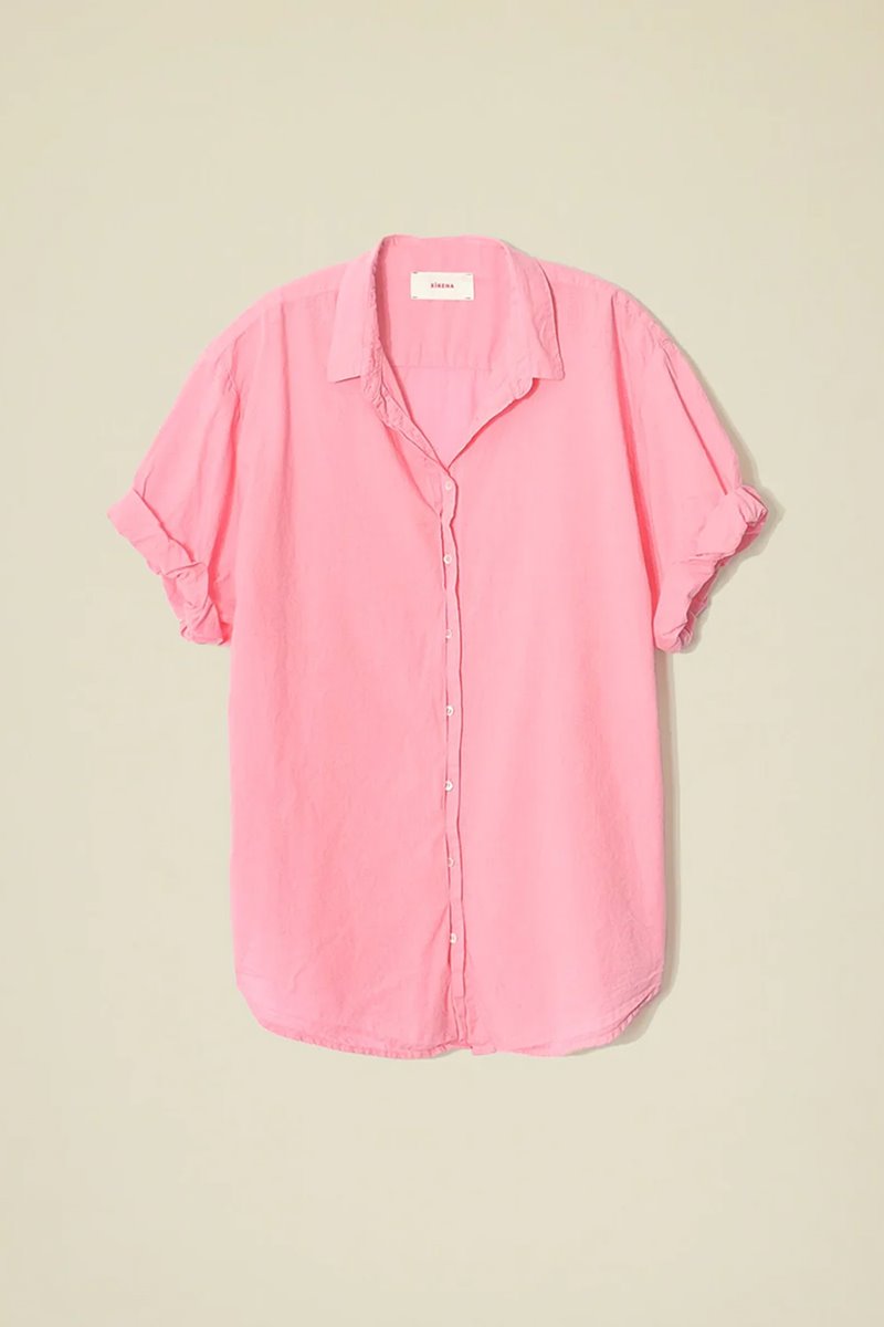 Xirena  channing shirt - rose mallow