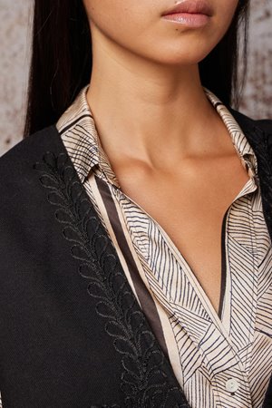 Diega gamao waistcoat - black back