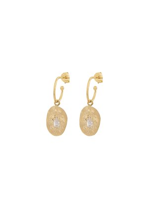 Louise Hendricks felix earrings - white Louise Hendricks felix earrings - white