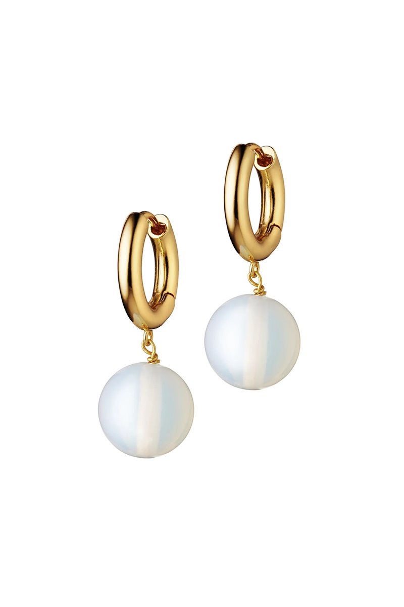 Anni Lu bubble hoop earrings