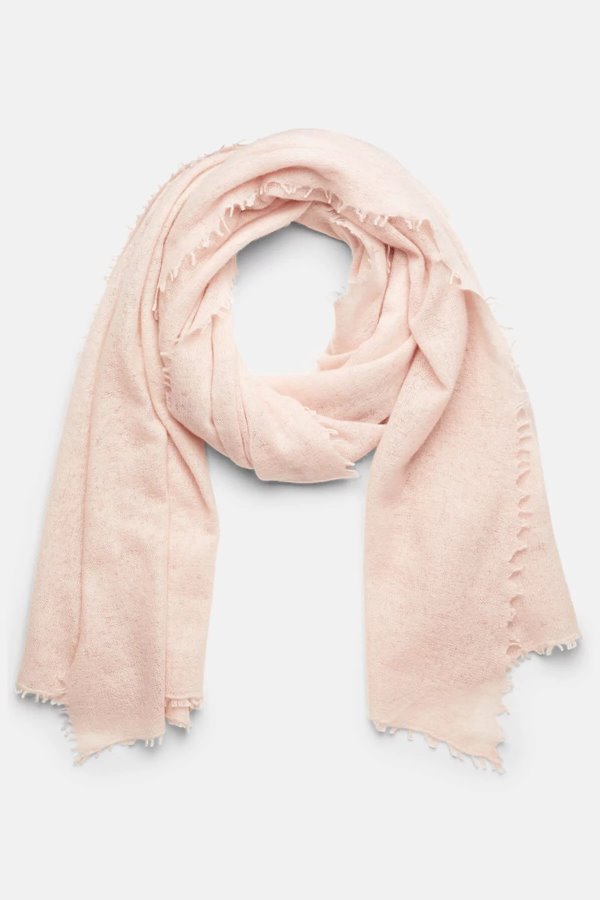 Mouleta  cashmere scarf rose 