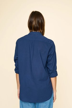 Xirena  beau shirt  navy side