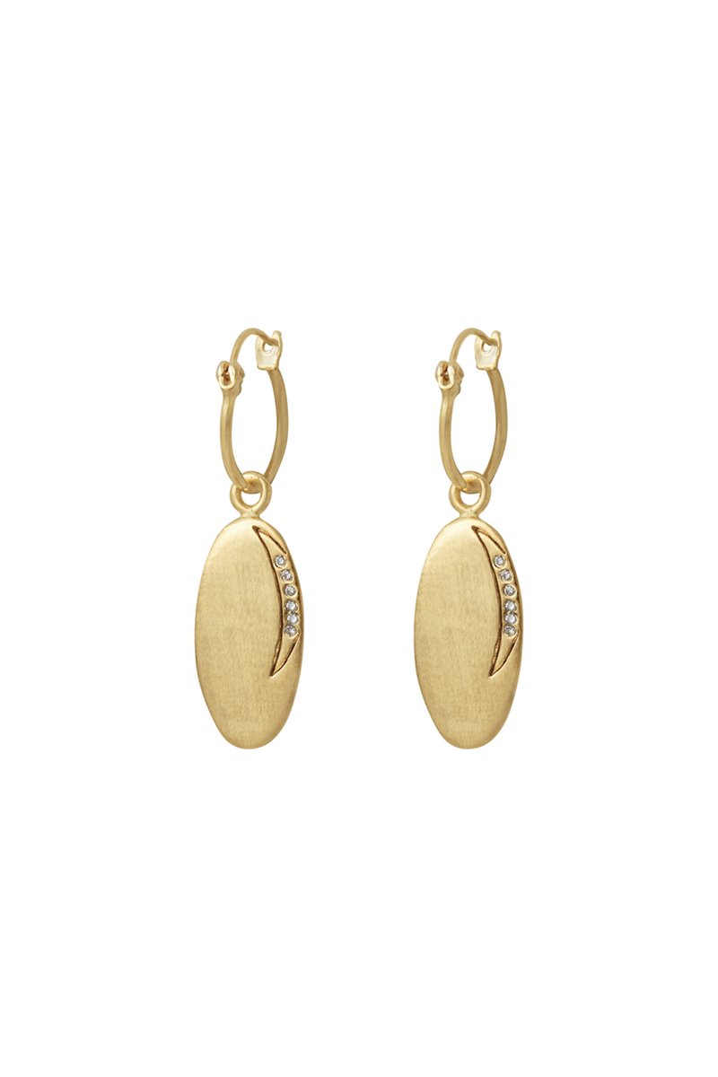 Louise Hendricks moons earrings 