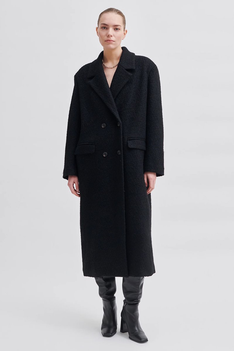 Second Female sherry coat - black