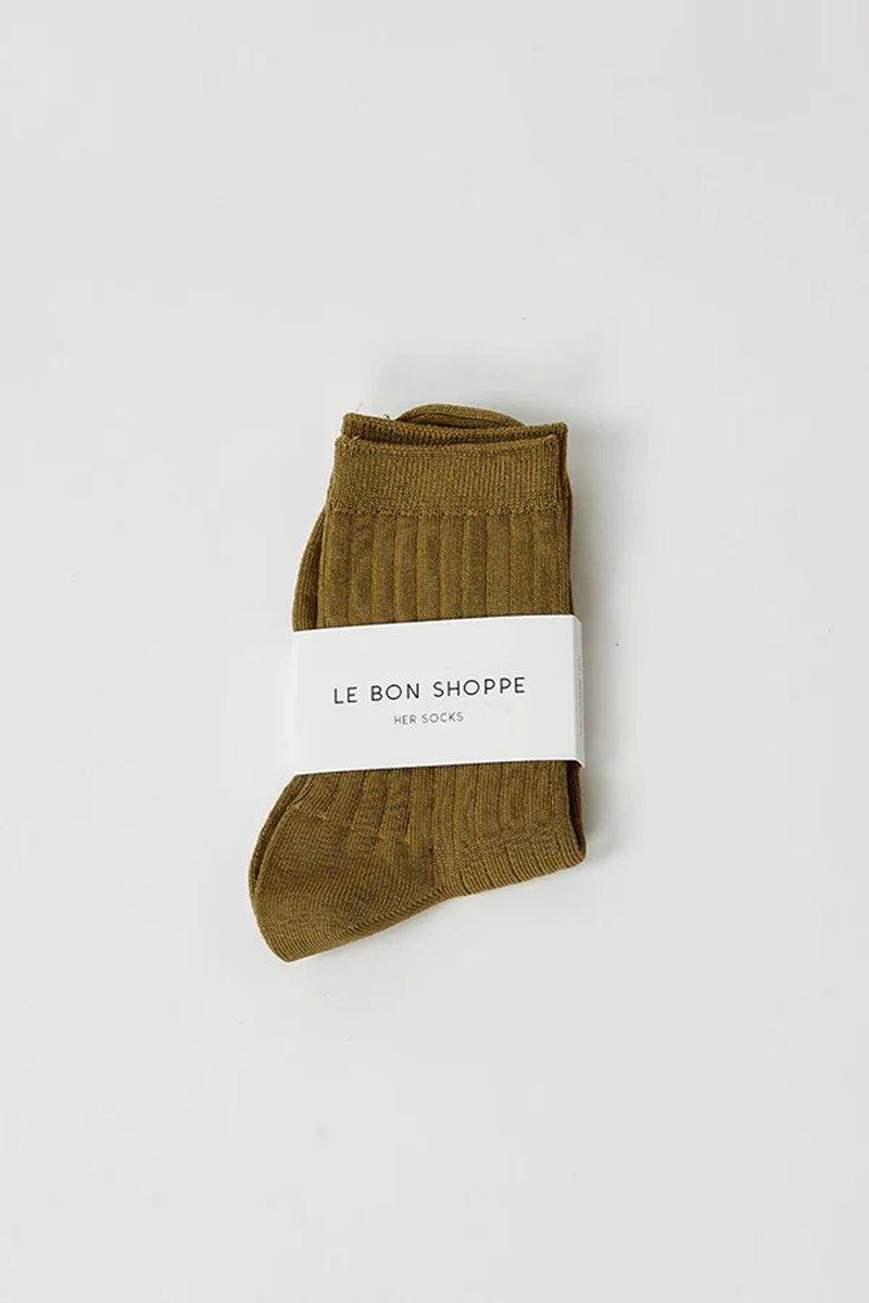 Le Bon Shoppe her sock - pesto