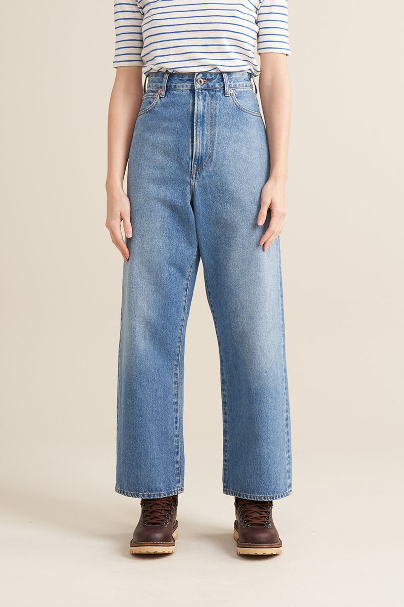 Bellerose poker pant - light vintage denim