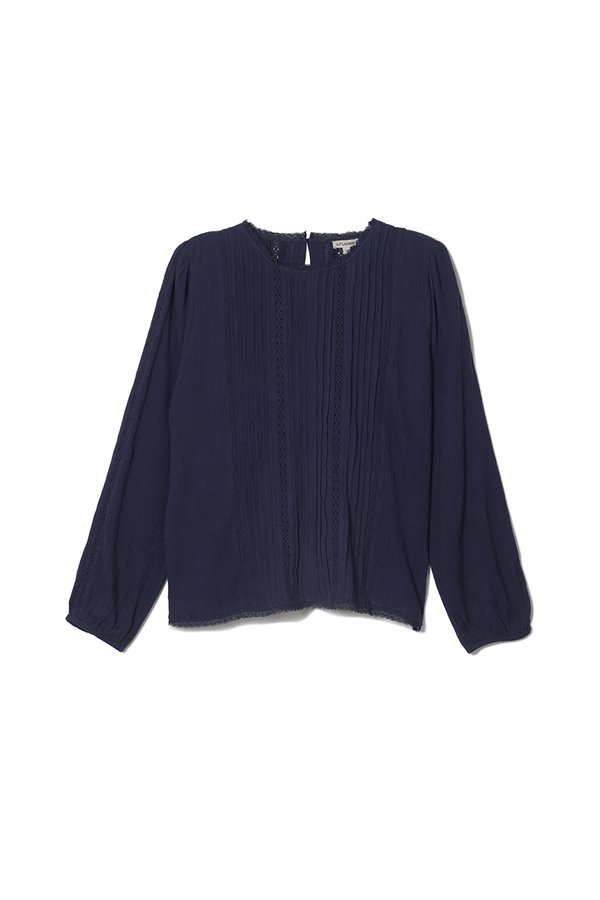 Kj's Laundry nathalie top - navy