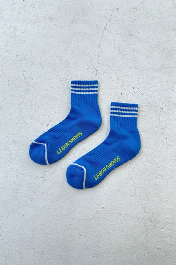 Le Bon Shoppe girlfriend sock - royal blue