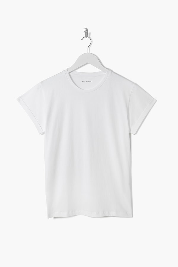 Kj's Laundry the perfect tee white