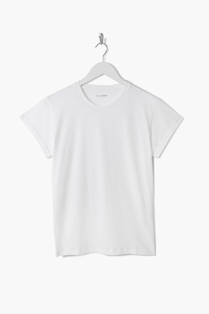 Kj's Laundry the perfect tee white