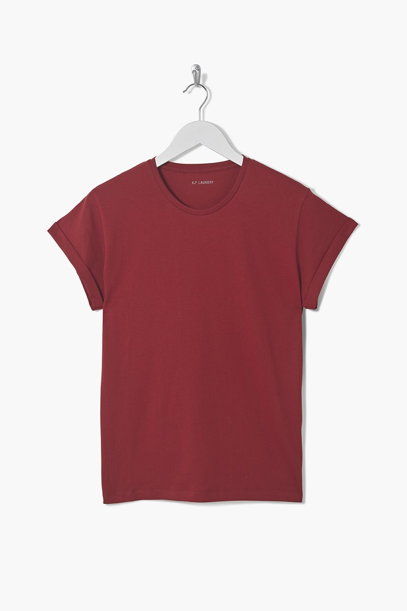 Kj's Laundry the perfect tee red 