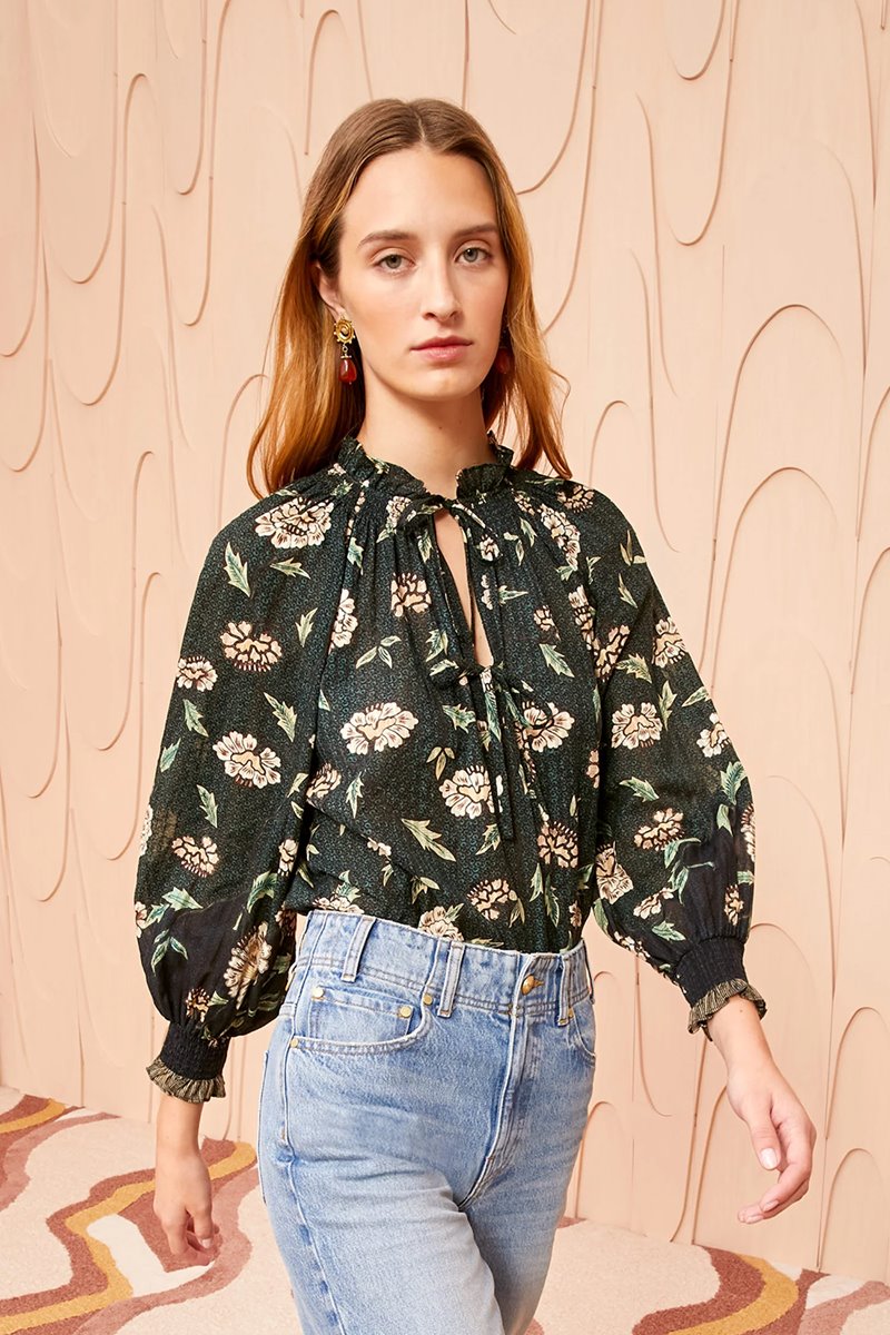 Ulla Johnson kaitlyn blouse - balsam