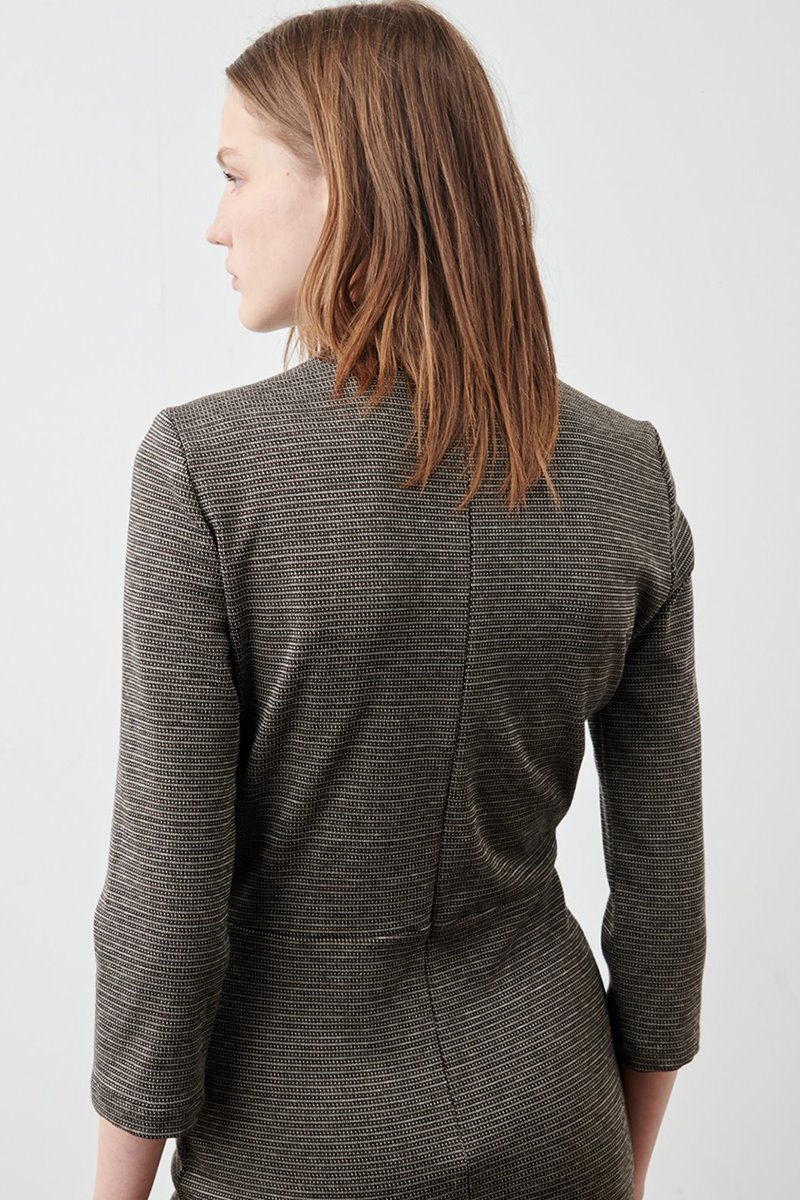 Sessun josie dress -grey side