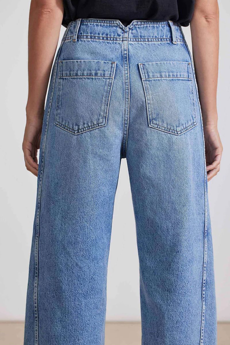 Apiece Apart meridian jean - austin wash back Apiece Apart meridian jean - austin wash back