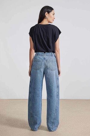 Apiece Apart meridian jean - austin wash side Apiece Apart meridian jean - austin wash side