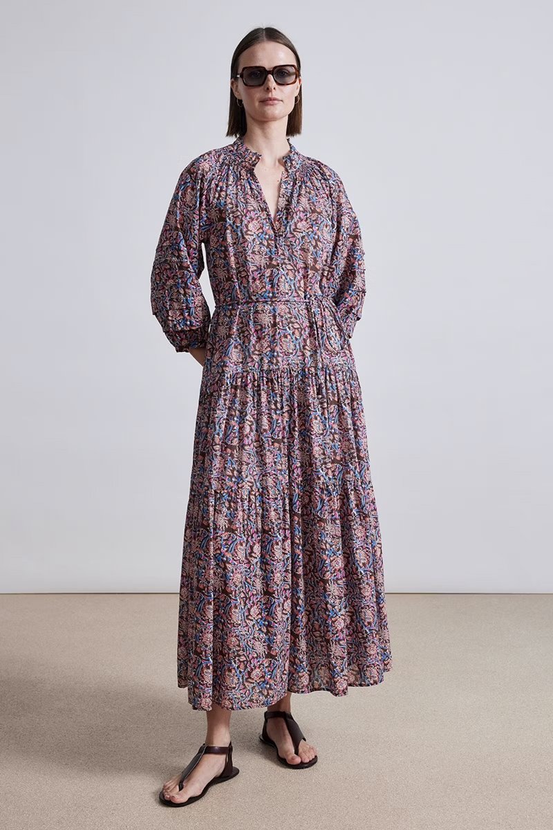 Apiece Apart trinidad maxi dress - bella floral