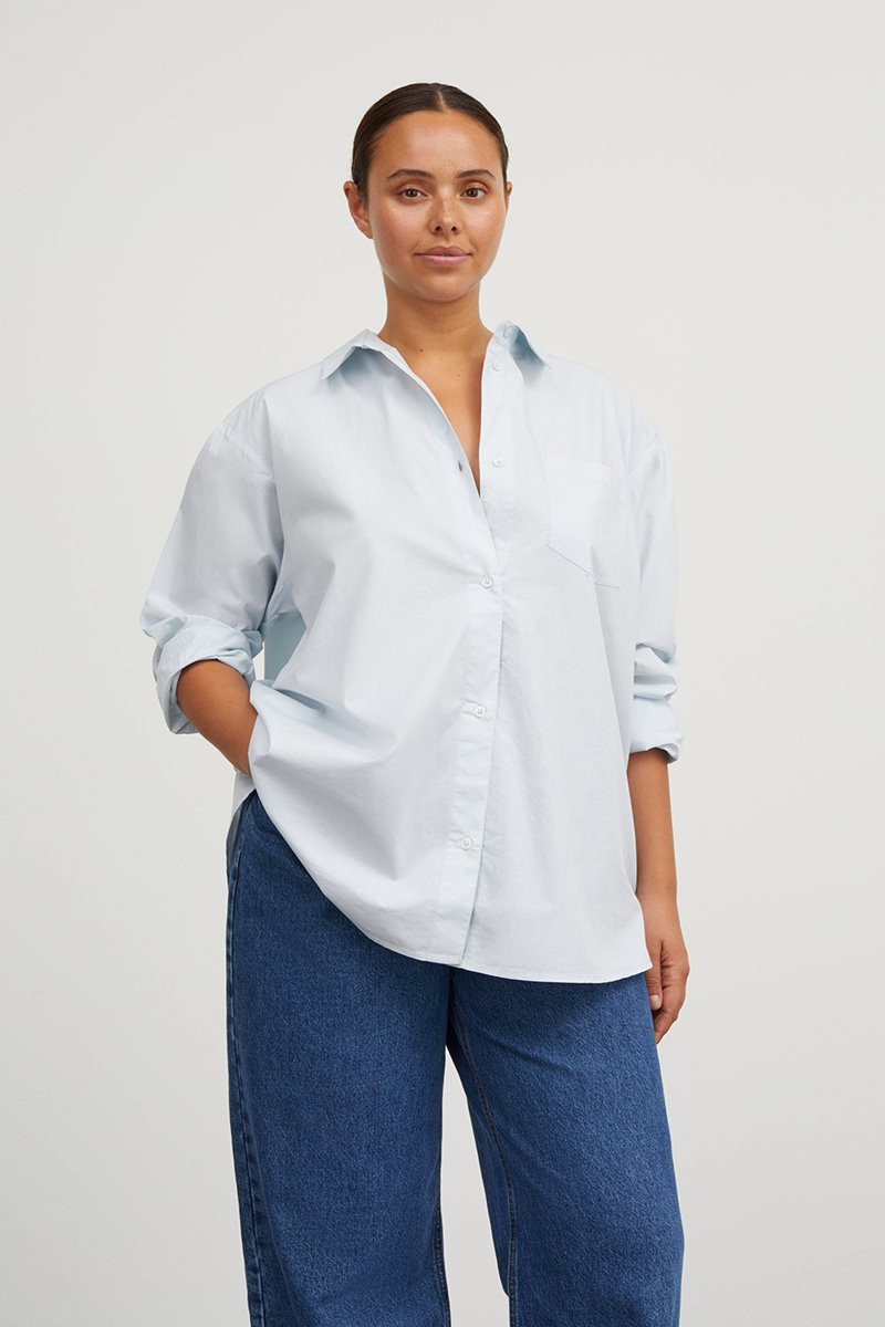 Skall Studio edgar shirt light blue 