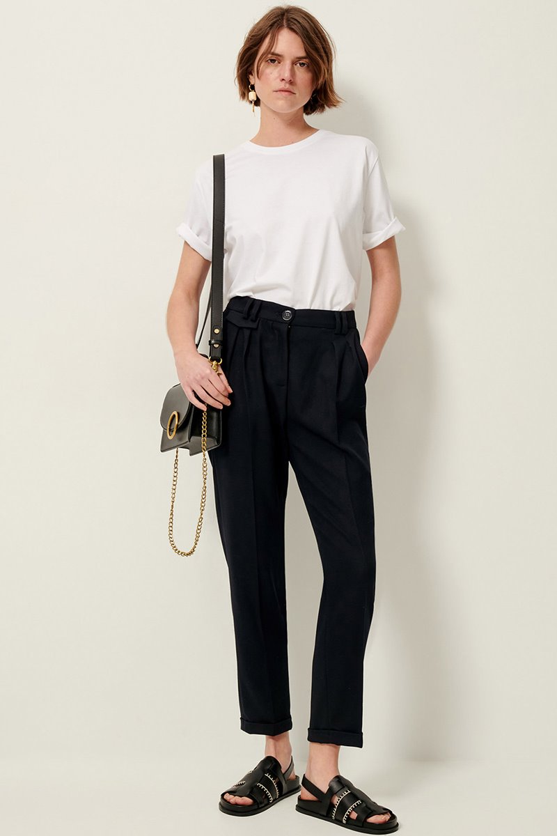 Sessun mansfield 20 pant - navy back
