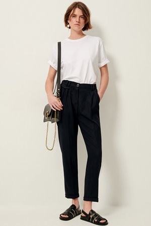 Sessun mansfield 20 pant - navy back